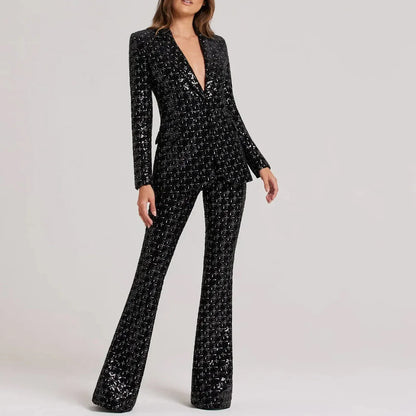 Shortland's Sequined Blazer Set